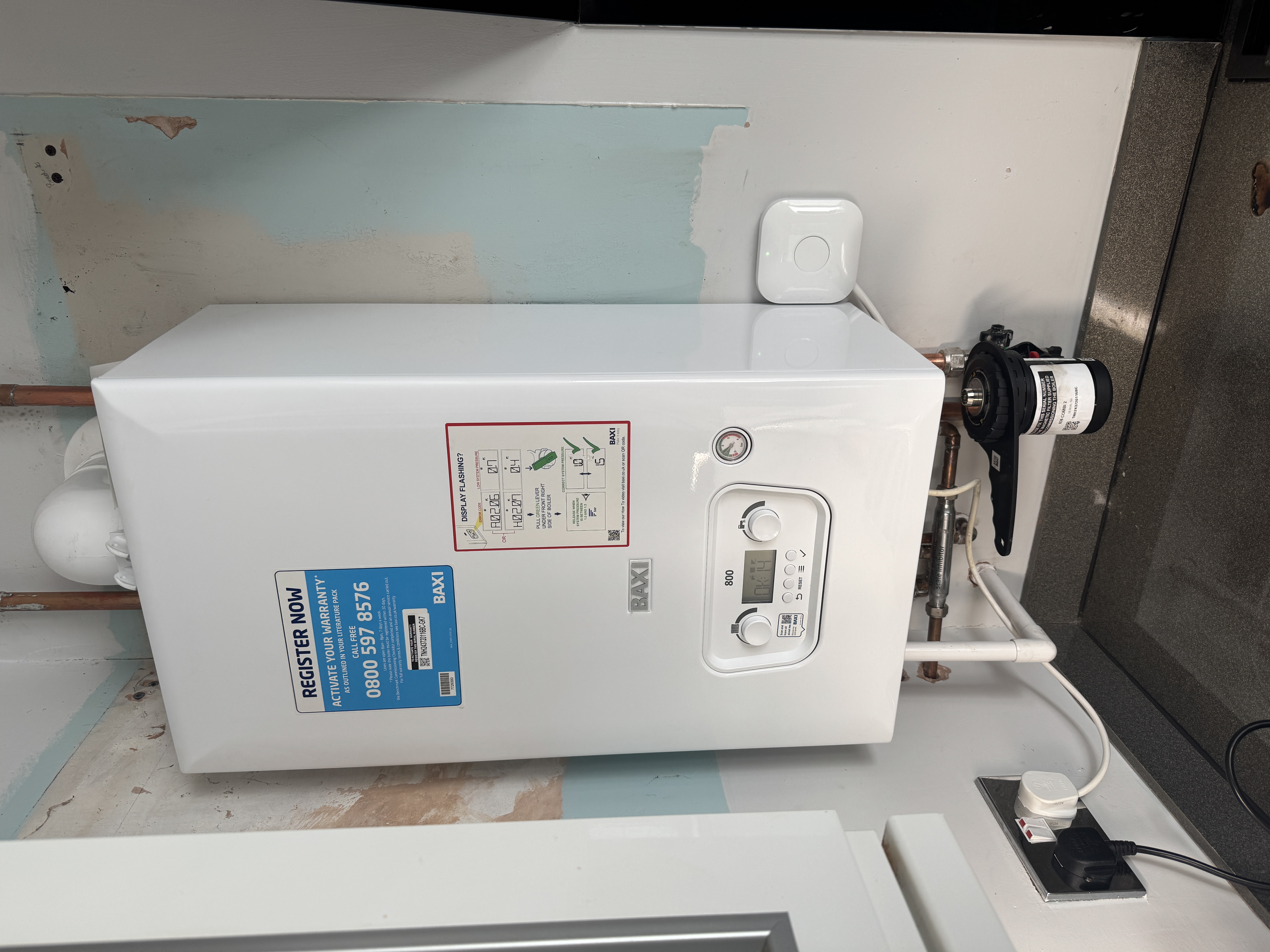 Heating and plumbing work by Capital Heating & Air Conditioning, Wickford, Essex